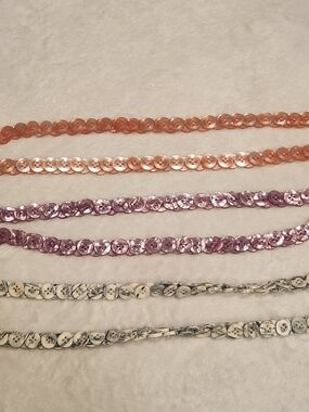 3-Piece Vintage Button Necklace Lot - Boho Statement Accessories